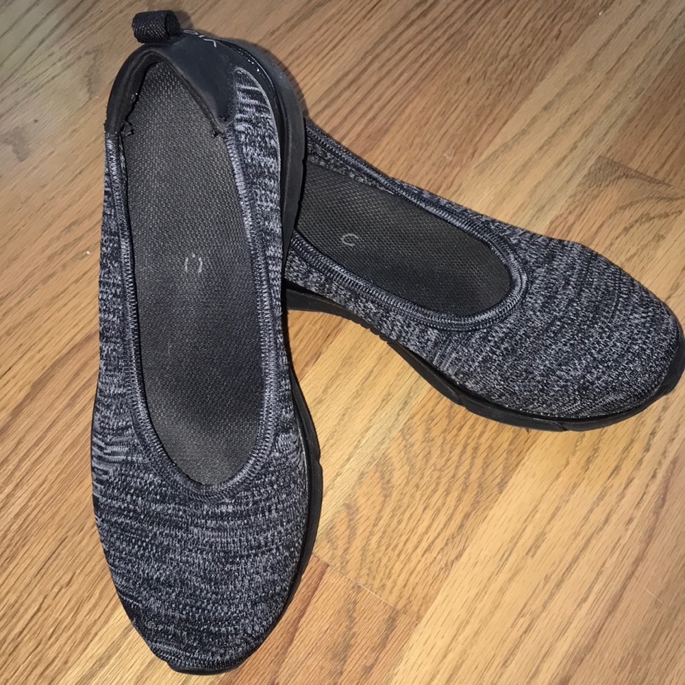 Vionic Black Stretch Knit Comfort Loafer 9M